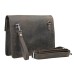 Full Leather Messenger Bag LM38 fit 12 inches MacBook Pro.DS