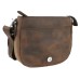 Cowhide Leather Slim Sling Shoulder Bag LS41.VB