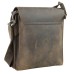 Full Grain Leather Casual Messenger Shoulder Bag LS63.DS