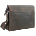 Full Grain Leather Casual Messenger Shoulder Bag LS64.DS