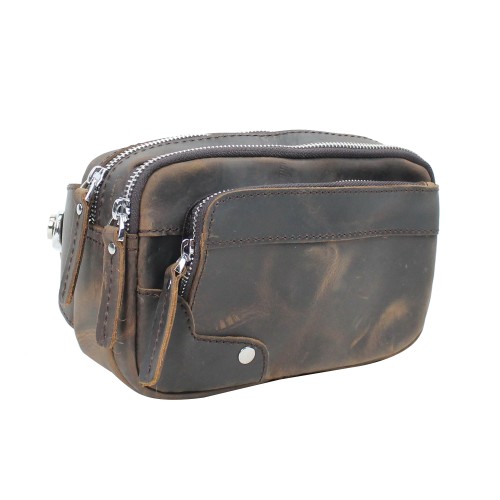 Fashion Cowhide Leather Waist Packs LW02.DB