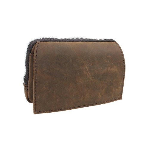 Full Grain Leather Hand Clutch Waist Pack LW05.VB