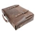 Classic Large Full Grain Leather Messenger Laptop Bag M62.CB