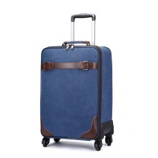 M.G. Canvas Wheel Luggage mu3002. BLU