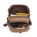 M.G. Canvas Shoulder Messenger Bag mu5017. Coffee