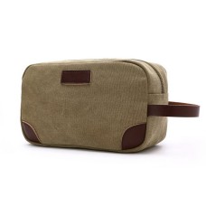 M.G. Canvas Clutch bag mu6041. Khaki