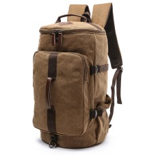 M.G. Canvas Duffle Bag mu6051. Coffee