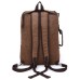 M.G. Canvas Backpack mu8178. Coffee