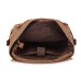 M.G. Canvas Shoulder Messenger Bag mu8180. Coffee