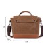 M.G. Canvas Shoulder Messenger Bag mu8180. Coffee