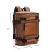 M.G. Canvas Backpack mu8536. Coffee