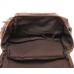 M.G. Canvas Backpack mu8541. Coffee