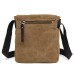 M.G. Canvas Shoulder Messenger Bag mu8572. Blue Grey