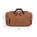 M.G. Canvas Duffle Bag mu8581. Coffee