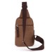 M.G. Canvas Chest Pack mu8583. Coffee