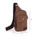 M.G. Canvas Chest Pack mu8583. Coffee