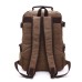 M.G. Canvas Backpack mu8586. Coffee