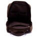 M.G. Canvas Backpack mu8602. Coffee