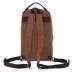 M.G. Canvas Backpack mu8603. Coffee