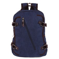 M.G. Canvas Backpack mu8607. Blue