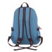 M.G. Canvas Backpack mu8608. Blue