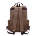 M.G. Canvas Backpack mu8610. Coffee