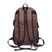 M.G. Canvas Backpack mu8626. Coffee