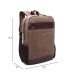 M.G. Canvas Backpack mu8631. Coffee