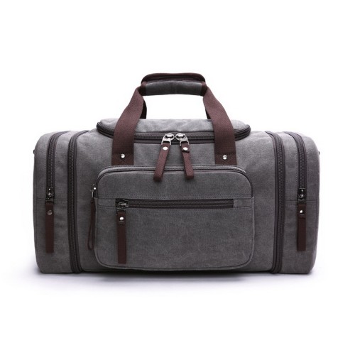 M.G. Canvas Duffle Bag mu8642. Grey