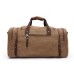 M.G. Canvas Duffle Bag mu8642. Grey