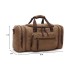 M.G. Canvas Duffle Bag mu8642. Coffee