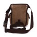 M.G. Canvas Waist Bag mu8648-1. Coffee