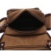 M.G. Canvas Waist Bag mu8648-1. Coffee