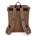 M.G. Canvas Backpack mu8653. Coffee