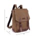 M.G. Canvas Backpack mu8653. Coffee