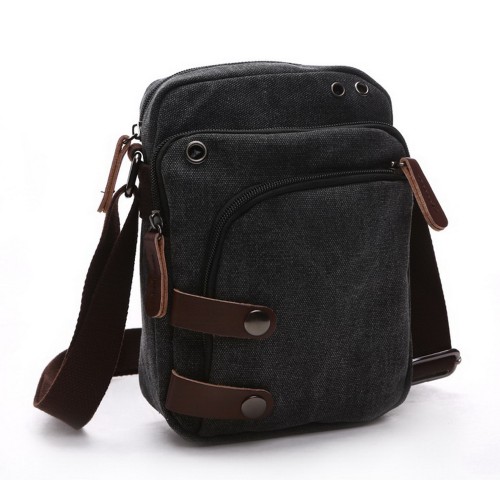 M.G. Canvas Shoulder Messenger Bag mu8681. DG