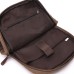 M.G. Canvas Backpack mu8686. Coffee