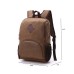 M.G. Canvas Backpack mu8686. Coffee