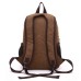 M.G. Canvas Backpack mu8687. Coffee