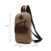 M.G. Canvas Backpack mu8816. Khaki