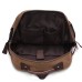 M.G. Canvas Backpack mu8817. Coffee