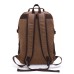 M.G. Canvas Backpack mu8820. Coffee