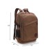 M.G. Canvas Backpack mu8820. Coffee