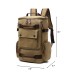 M.G. Canvas Backpack mu8831. Khaki