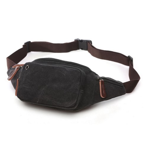 M.G. Canvas Waist Bag mu8835. DG