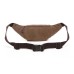 M.G. Canvas Waist Bag mu8835. Coffee