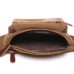 M.G. Canvas Waist Bag mu8836. Coffee