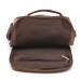 M.G. Canvas Shoulder Messenger Bag mu8844. Coffee