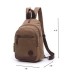 M.G. Canvas Backpack mu8852. Coffee