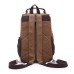 M.G. Canvas Backpack mu8853. Coffee